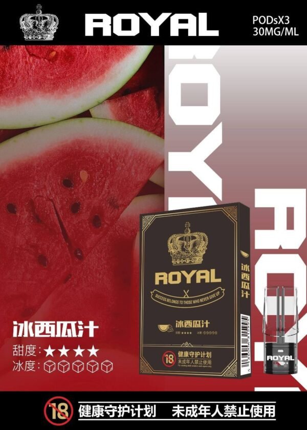 ROYAL 皇冠 煙彈 適用relx一代 LANA SP2 FITPOD WIND主機  3入/盒：圖片 25