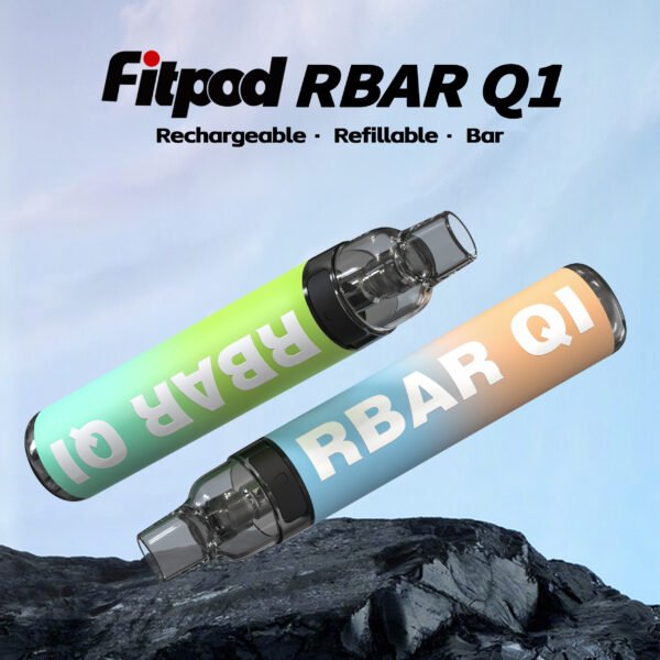 Fitpod RBAR Q1 可重複注油 充電 一次性小煙 type-c 600mah：圖片 3