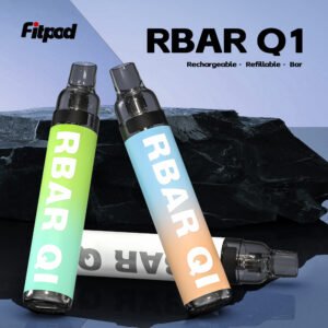 Fitpod RBAR Q1 可重複注油 充電 一次性小煙 type-c 600mah