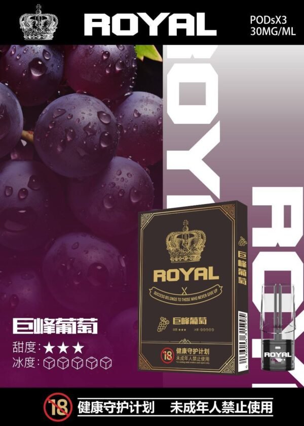 ROYAL 皇冠 煙彈 適用relx一代 LANA SP2 FITPOD WIND主機  3入/盒：圖片 17