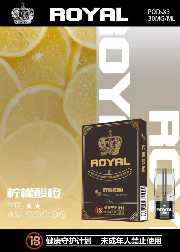 ROYAL 皇冠 煙彈 適用relx一代 LANA SP2 FITPOD WIND主機  3入/盒：圖片 10