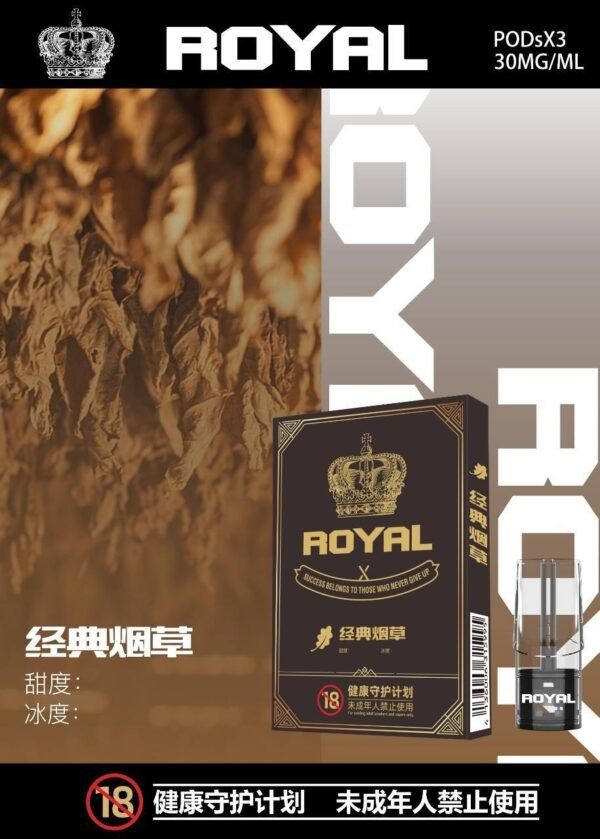 ROYAL 皇冠 煙彈 適用relx一代 LANA SP2 FITPOD WIND主機  3入/盒：圖片 18