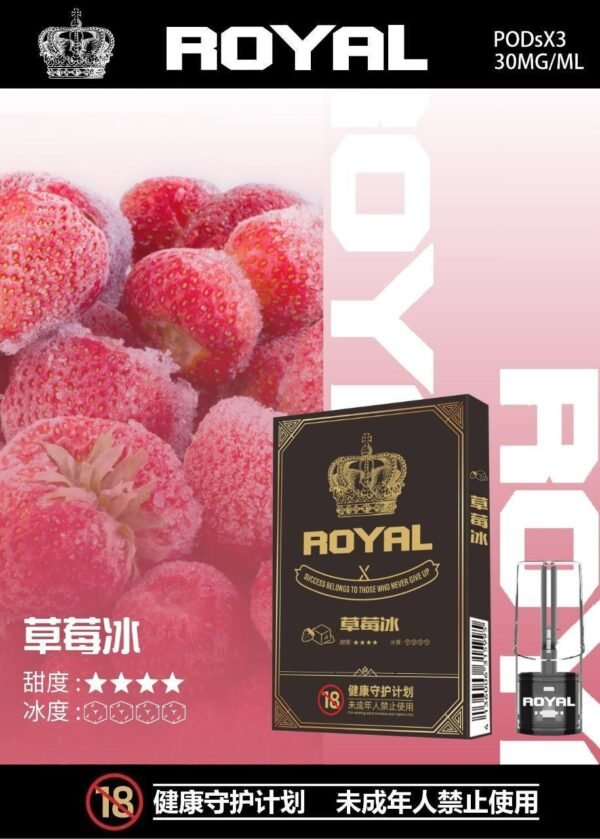 ROYAL 皇冠 煙彈 適用relx一代 LANA SP2 FITPOD WIND主機  3入/盒：圖片 24