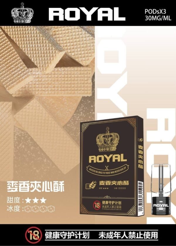 ROYAL 皇冠 煙彈 適用relx一代 LANA SP2 FITPOD WIND主機  3入/盒：圖片 14