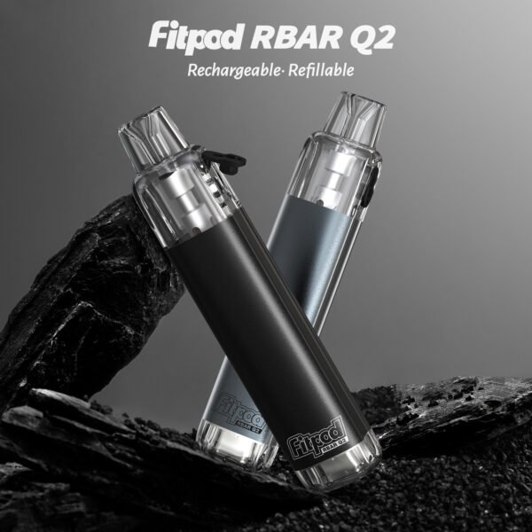 Fitpod RBAR Q2 可重複注油/充電 一次性小煙 type-c 600mah：圖片 2