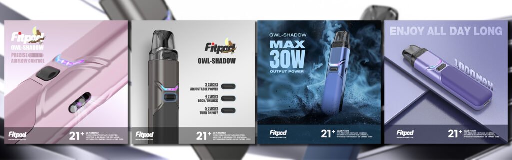 FITPOD O-Shadow 30W 小蠻牛Xilm機型通用 大|小菸主機 0.4|0.6|0.8|1.2空倉